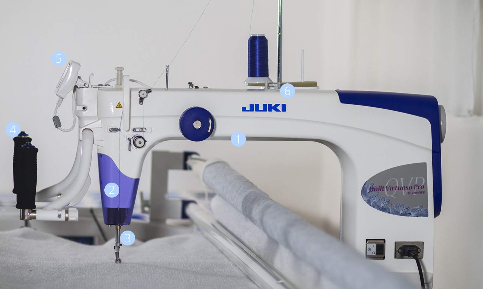 JUKI TL-2200 QVP Long Arm - Juki Club