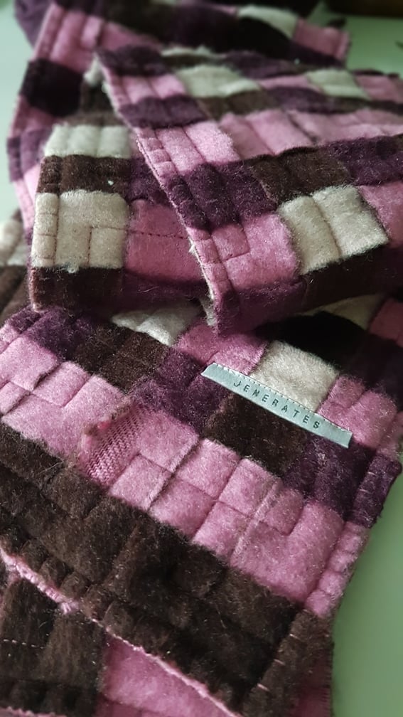 cashmere slitter tape woven scarves
