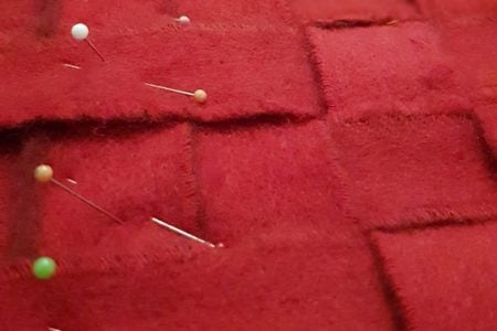 weaving the slitter tape