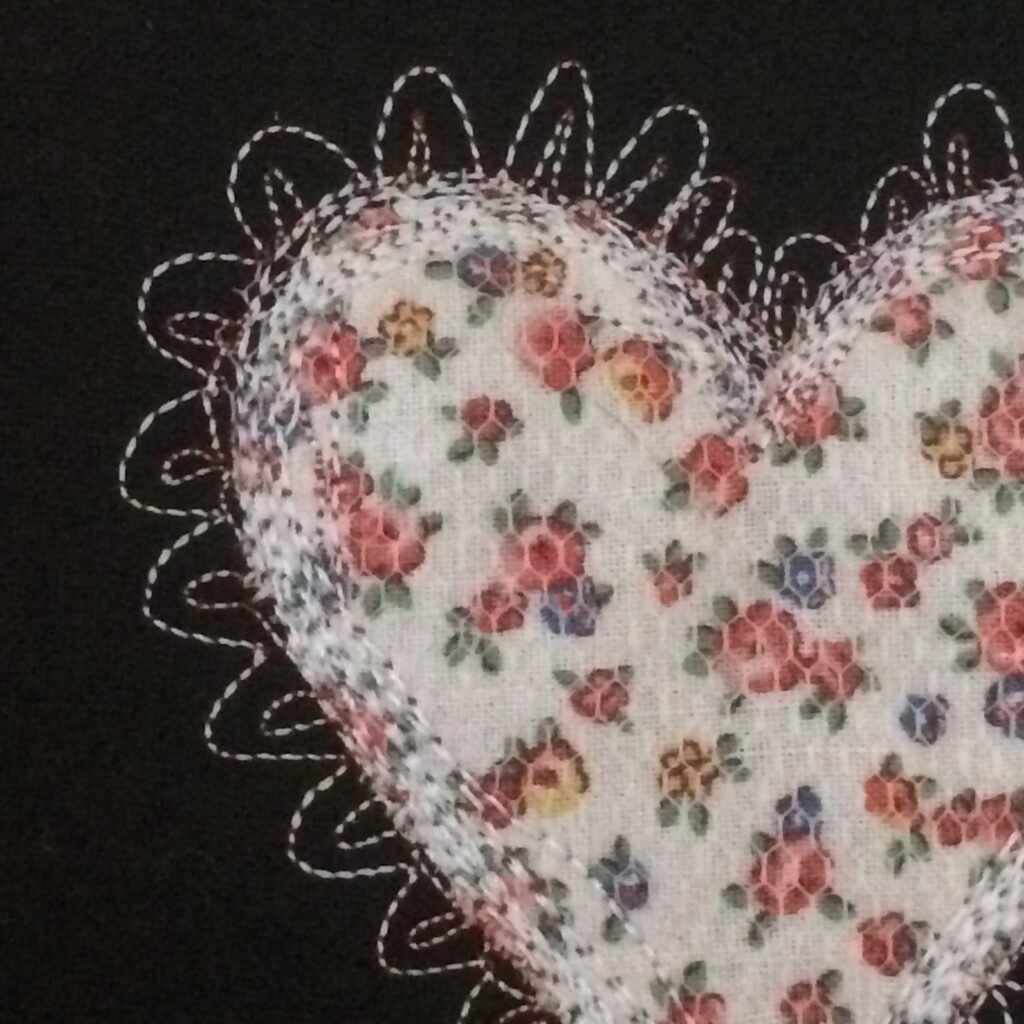 Raw Edge Applique Hearts - Juki Club Raw Edge Applique Hearts - Juki Club
