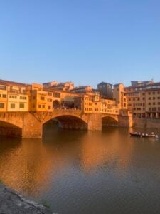 a bridge in Florence