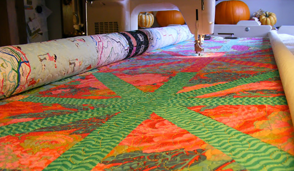 Quilting A Large Quilt on A Domestic Machine — String & Story